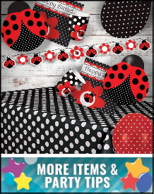 Ladybird Party Supplies, Decorations, Balloons and Ideas
